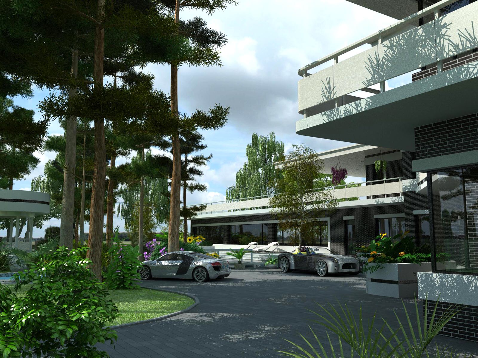 Коттедж класса люкс