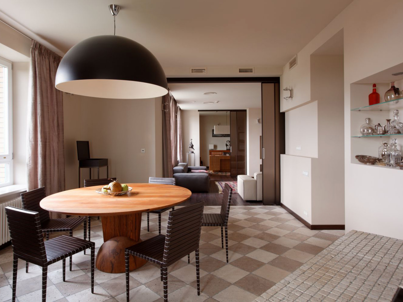 Интерьер квартиры в ЖК "Золотые ключи - 2", Москва, Минская ул. 1/3