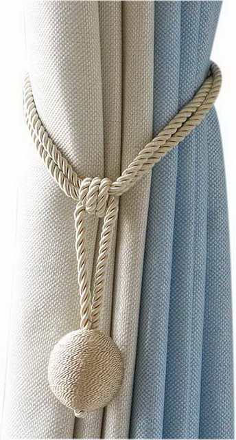 Curtain Strap Simple Cute Hanging Curtain Hook Tie Rope Single
