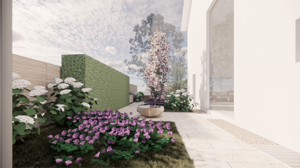 Artenreicher Reihenhausgarten