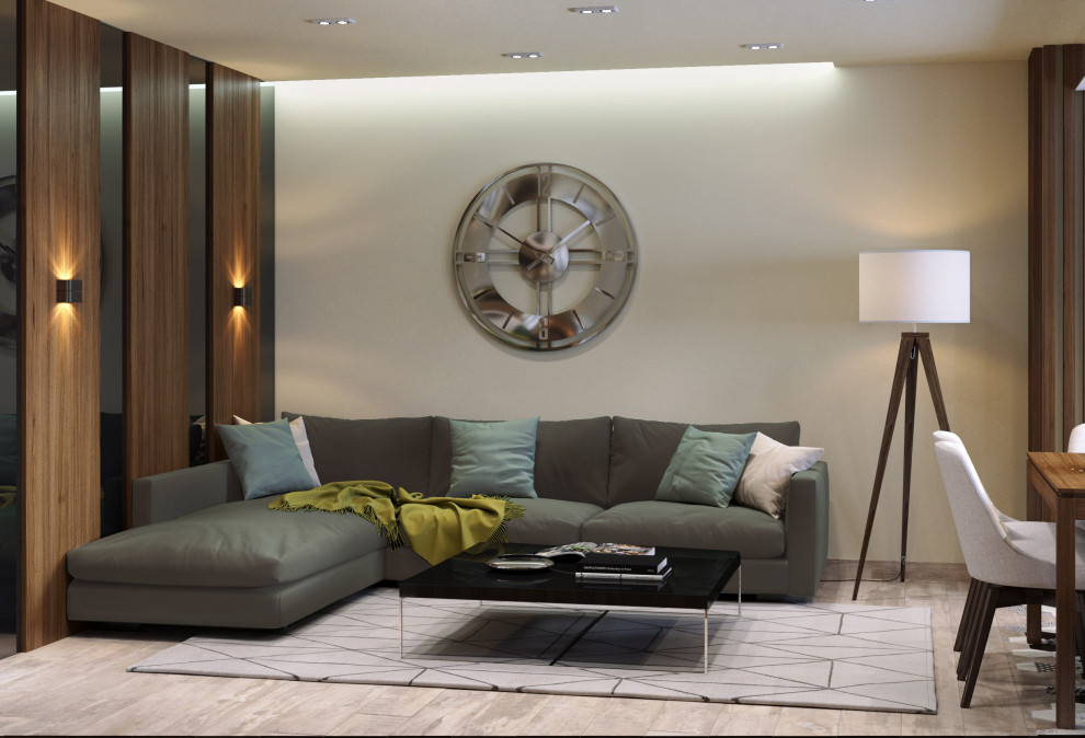 Eco modern style concept