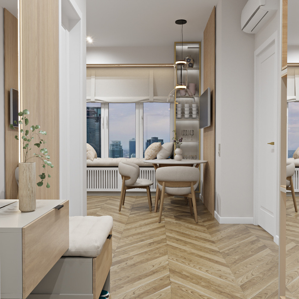 Квартира в бежевых тонах