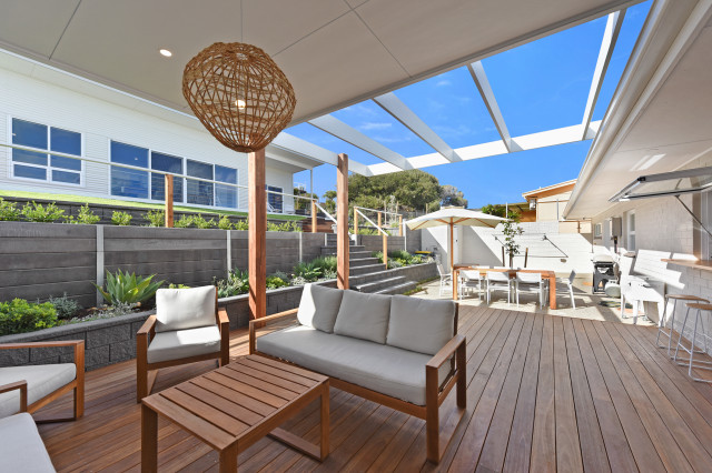 Beach House Renovation and Extension beach-style-deck