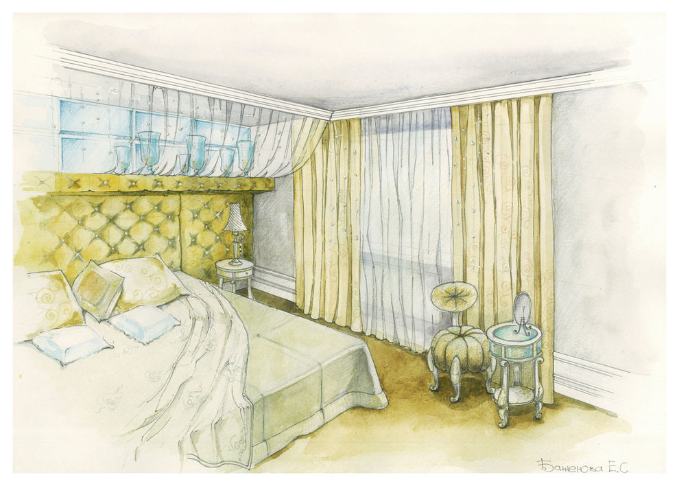 Проект квартиры г. Новосибирск ул. Овражная 2008г.