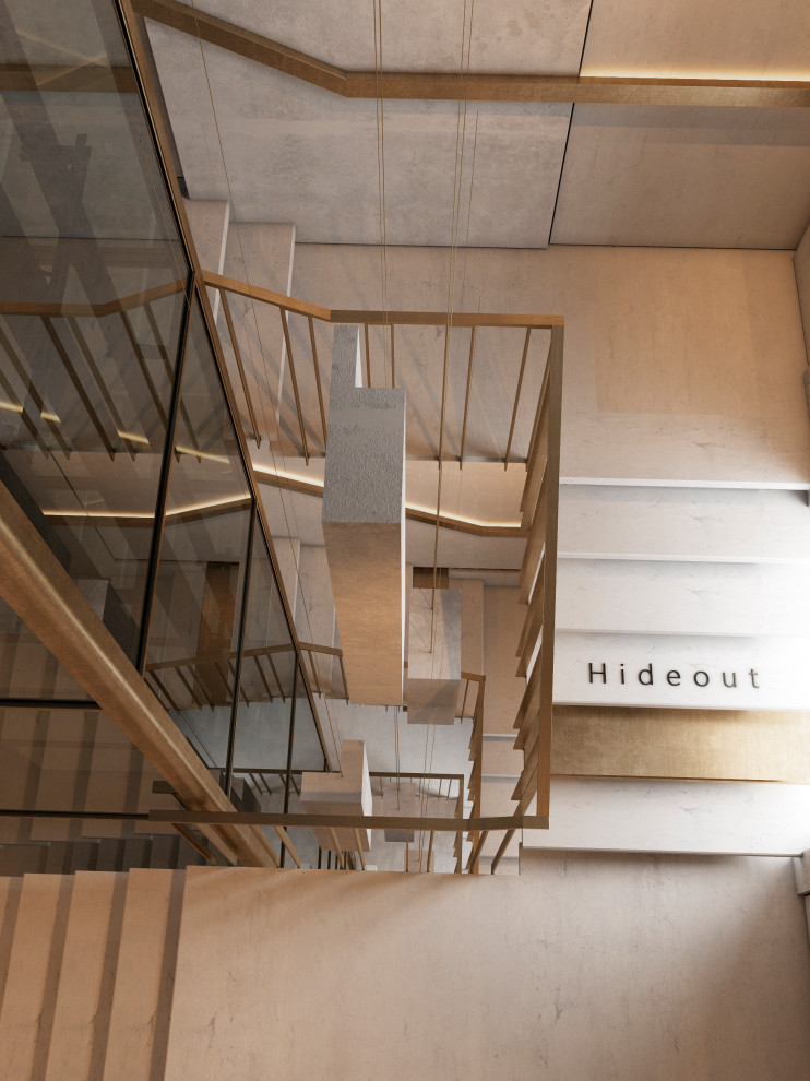 Лестница в апарт-отеле