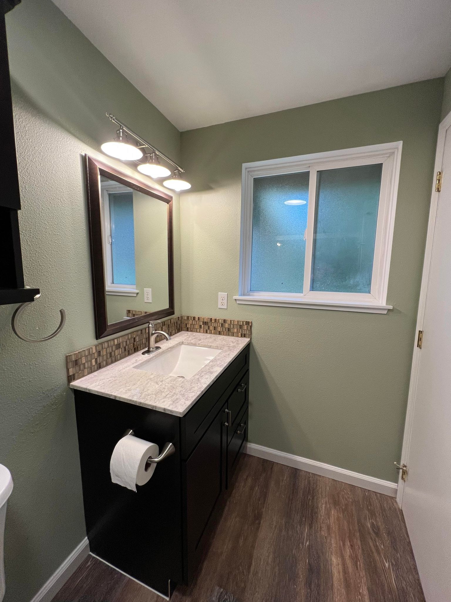 Bathroom Remodel with Tile Shower