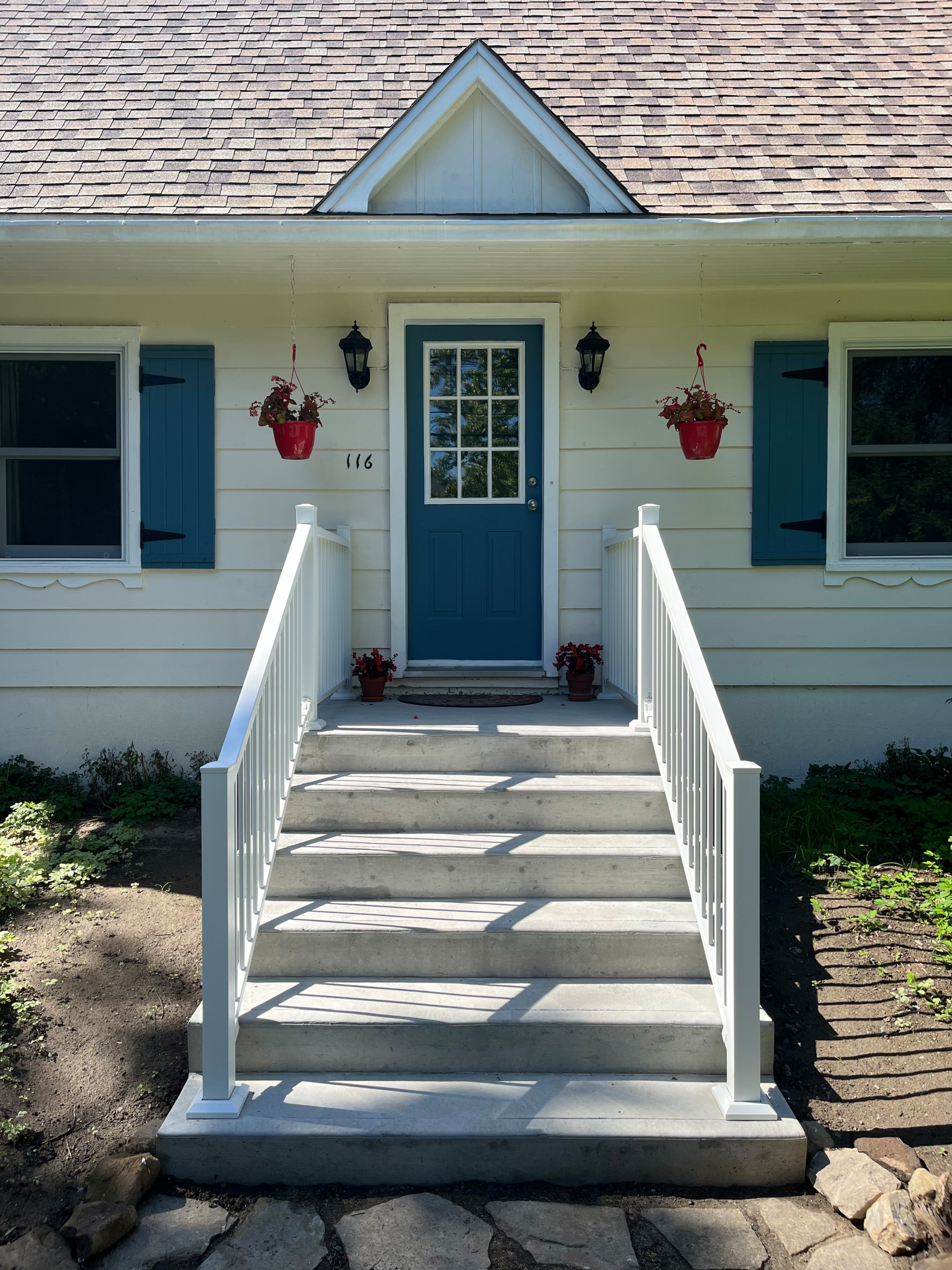 Front Steps + Deck