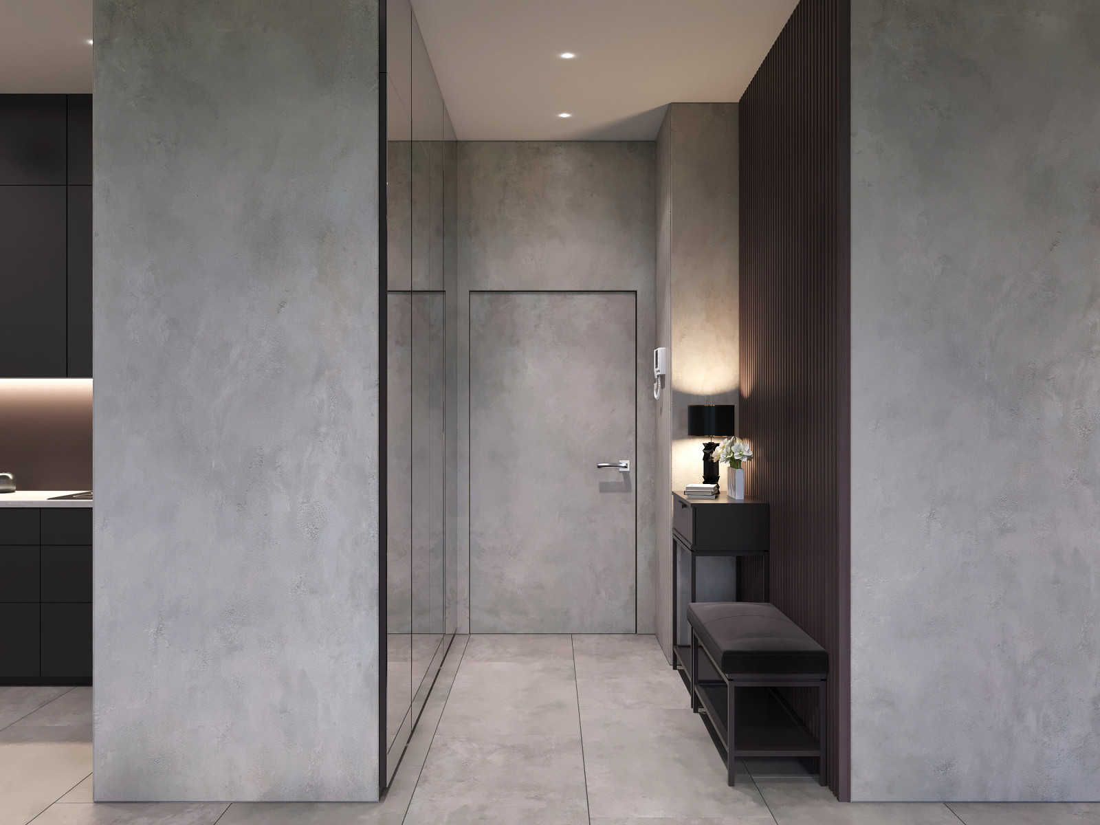 Дизайн интерьера квартиры в современном стиле в ЖК Вандер Парк