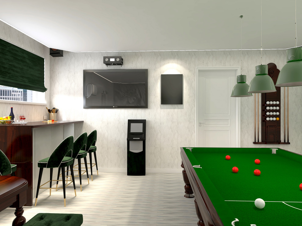 Дизайн проект коммерческого помещения с авторским надзором Сауна "Fun"