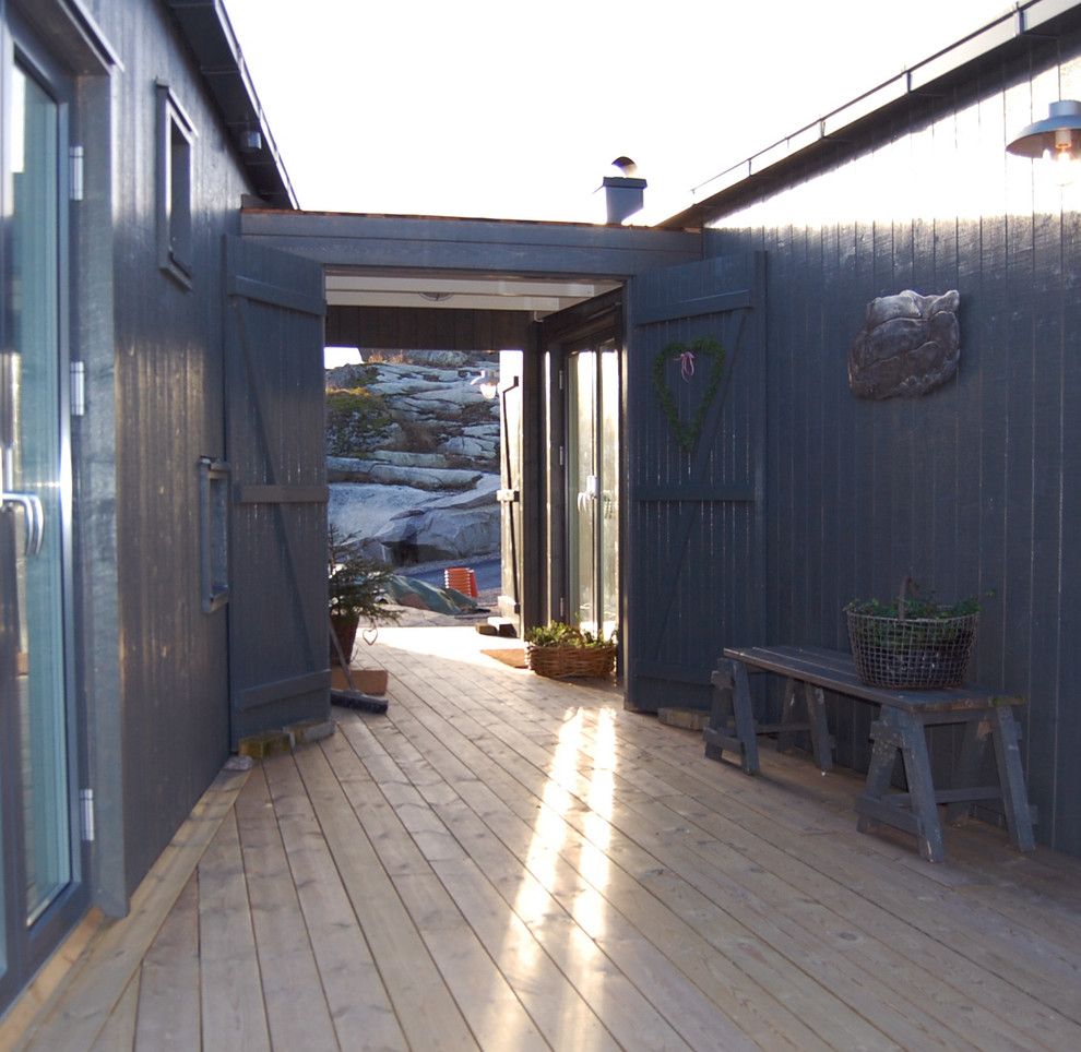 Design ideas for a scandinavian deck in Malmo.