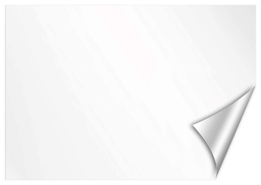 Medium White Message Board Decal Contemporary Wall Decals by