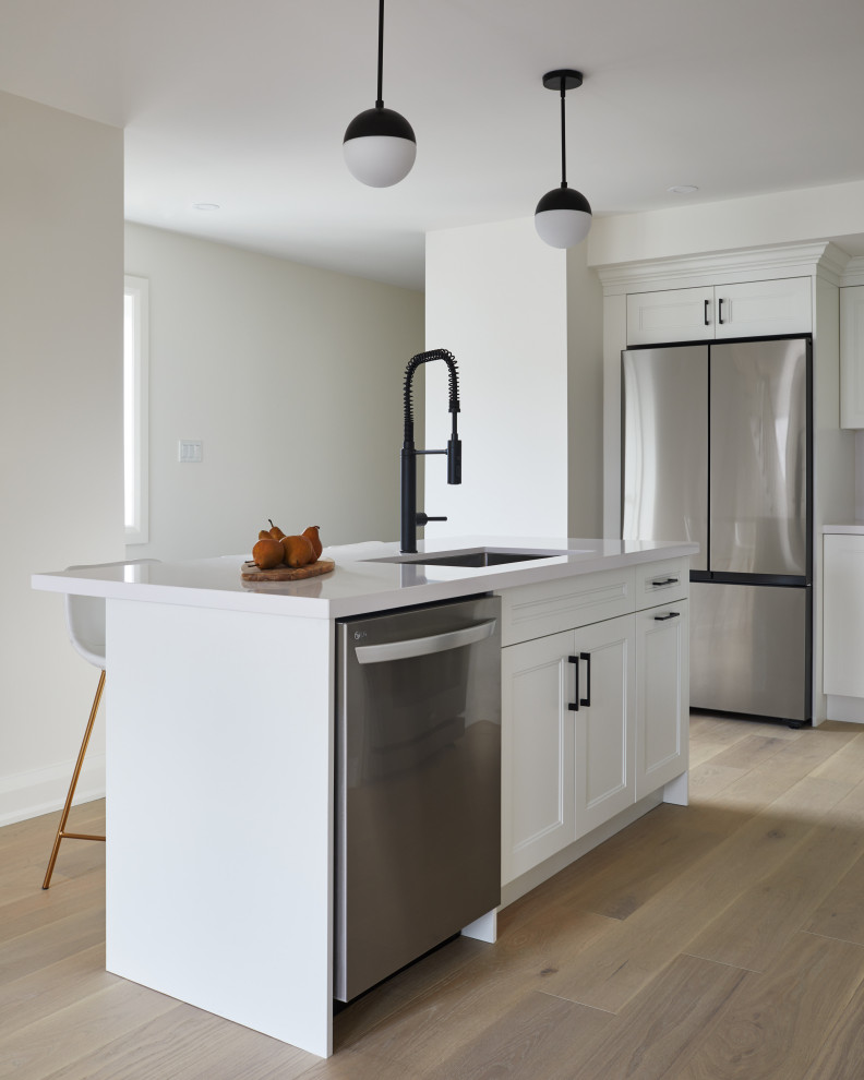 Kitchen - transitional kitchen idea in Toronto