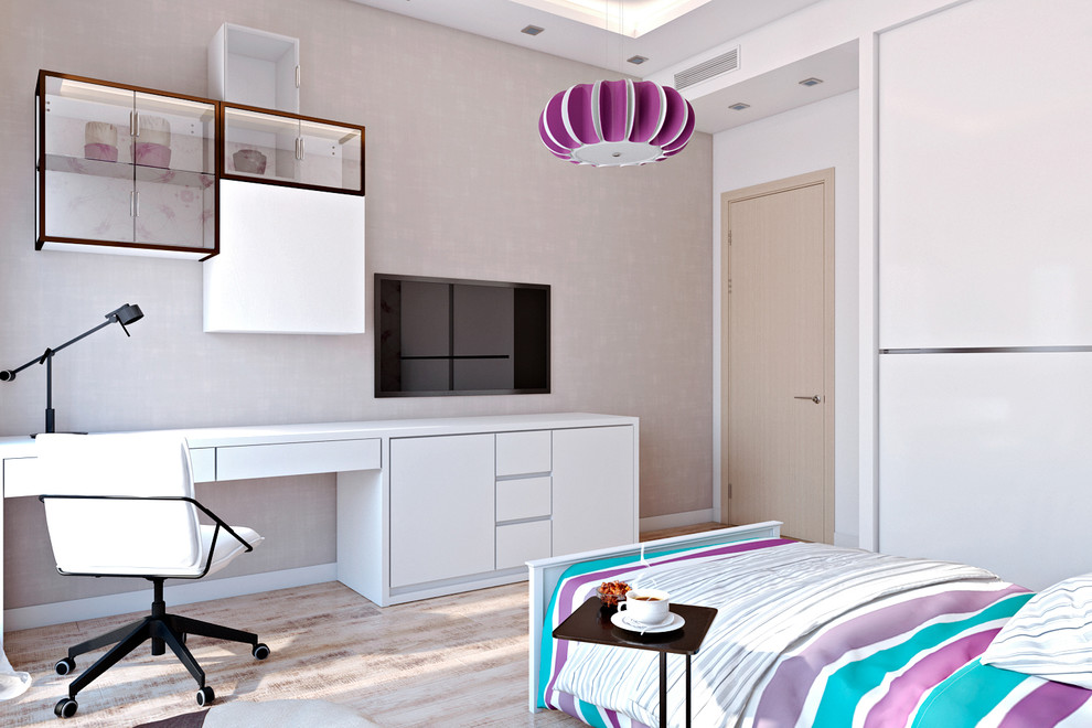 Просторная открытая планировка