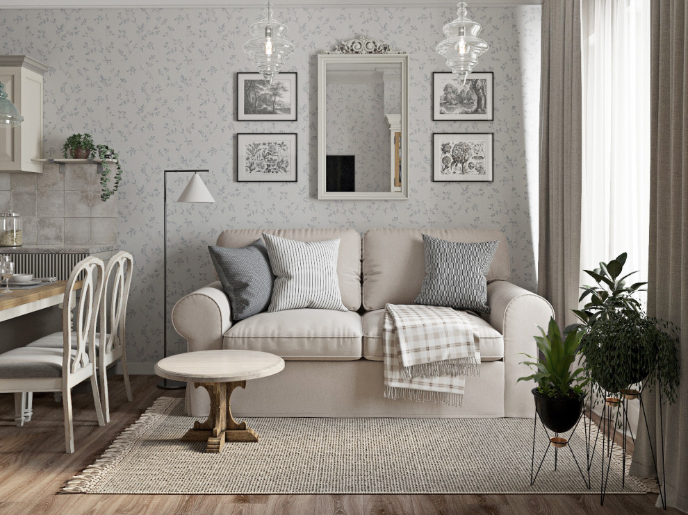 Интерьер в теплых тонах Прованса