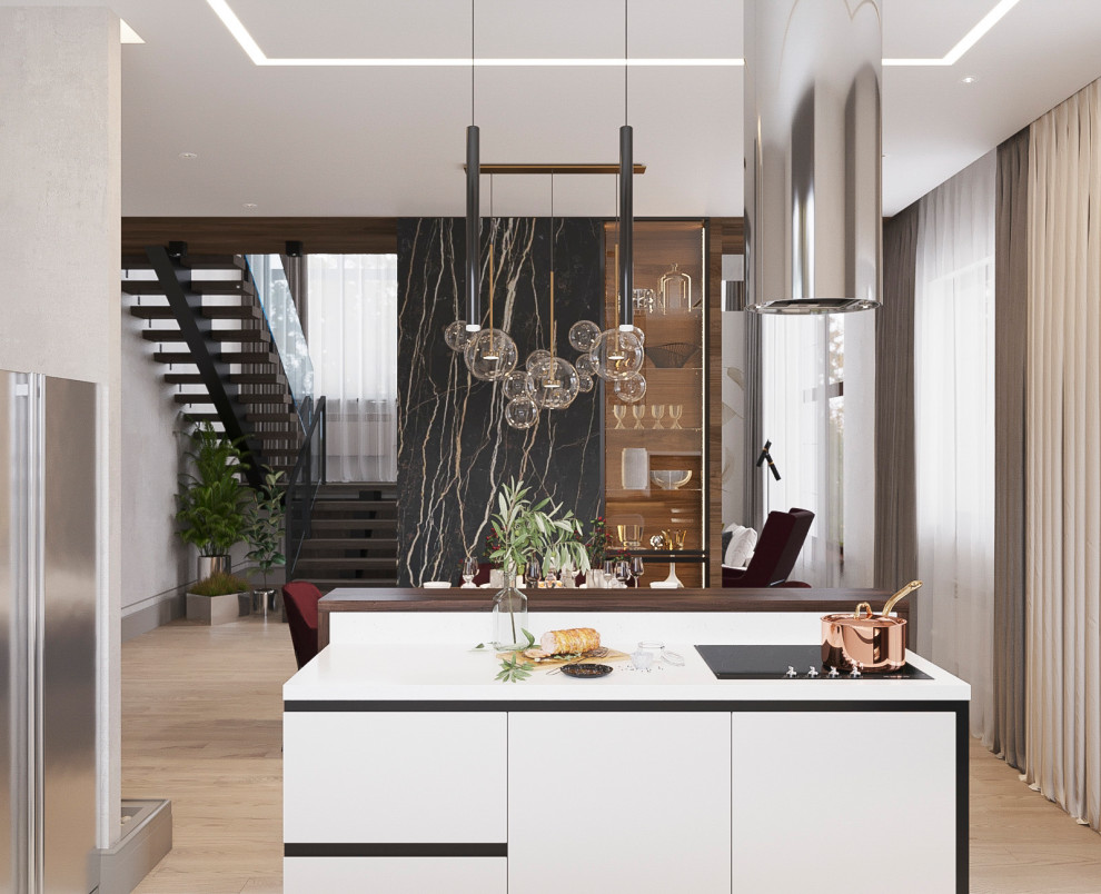 65,11 м2, кухня-гостиная в доме, Ивановская обл.