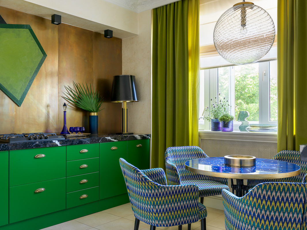 Яркая квартира дизайнера