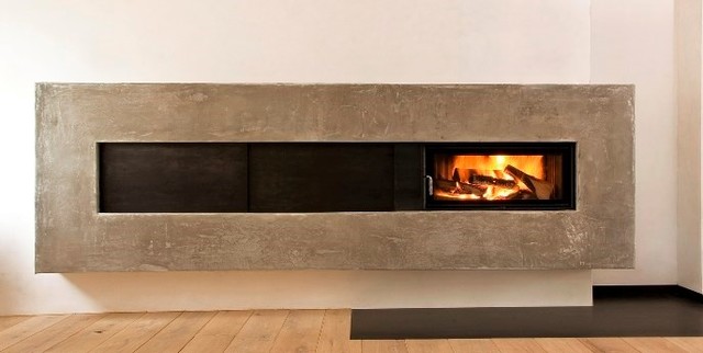 Kamine - modern contemporary-living-room