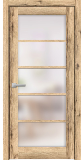 Solid French Door 28 x 84 | Quadro 4002 Oak