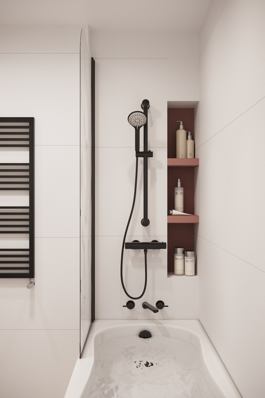 Современный таунхаус в теплой бежевой гамме