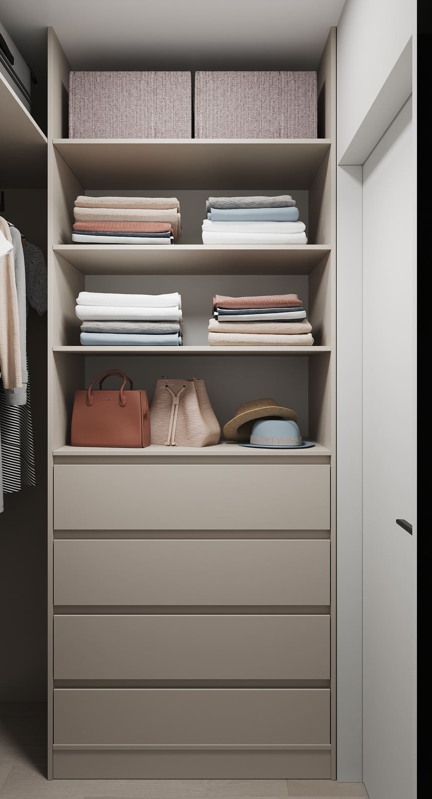 Квартира для молодой семьи с элементами сканди