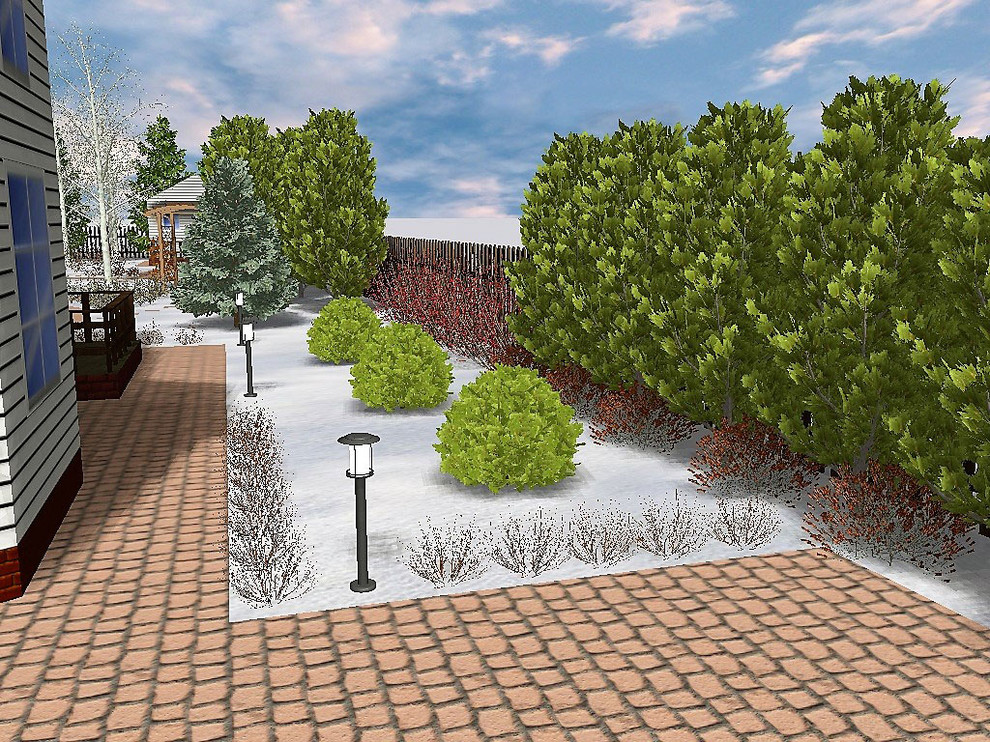 3d-визуализация "Васильевка"