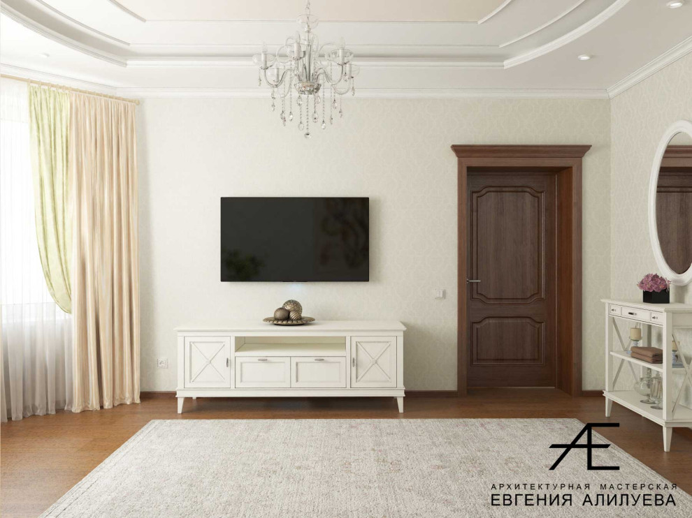 Гостевая спальня в доме в пос. Сосновка