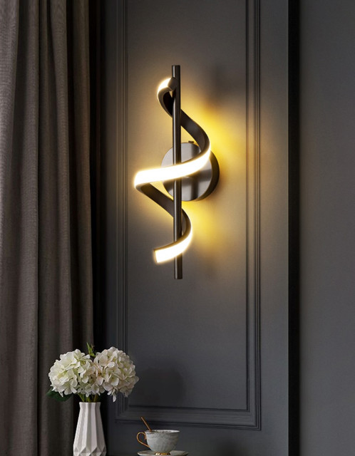 Modern Creative LED Wall Sconce for Bedroom, Living Room, Hallway ...