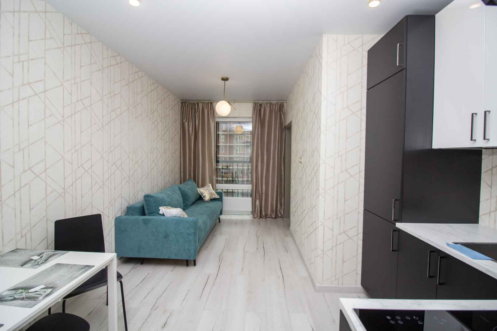 Маленькая квартира с недорогим ремонтом