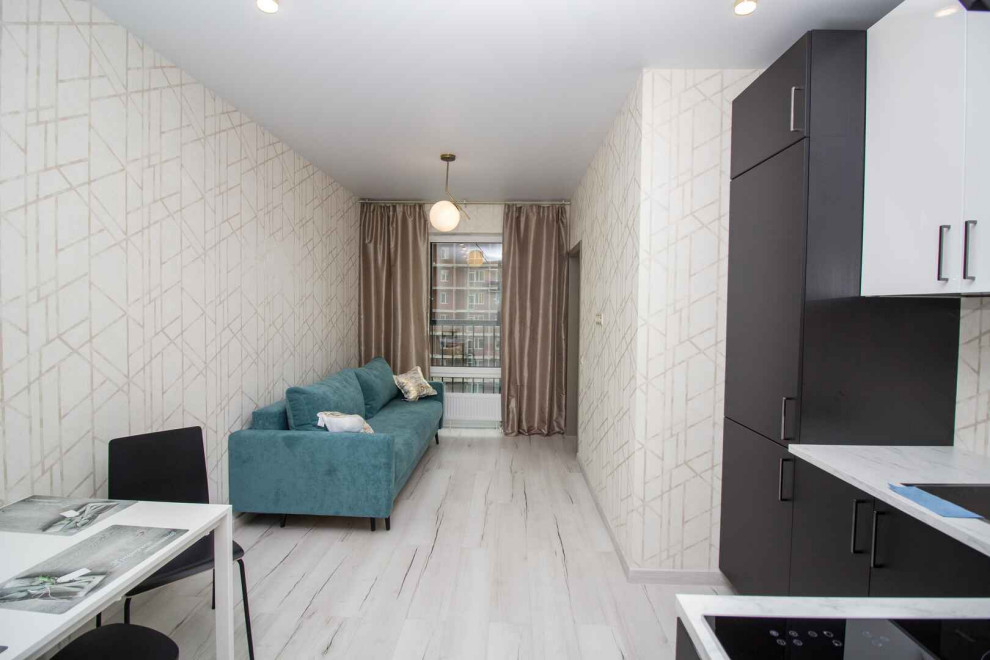 Маленькая квартира с недорогим ремонтом