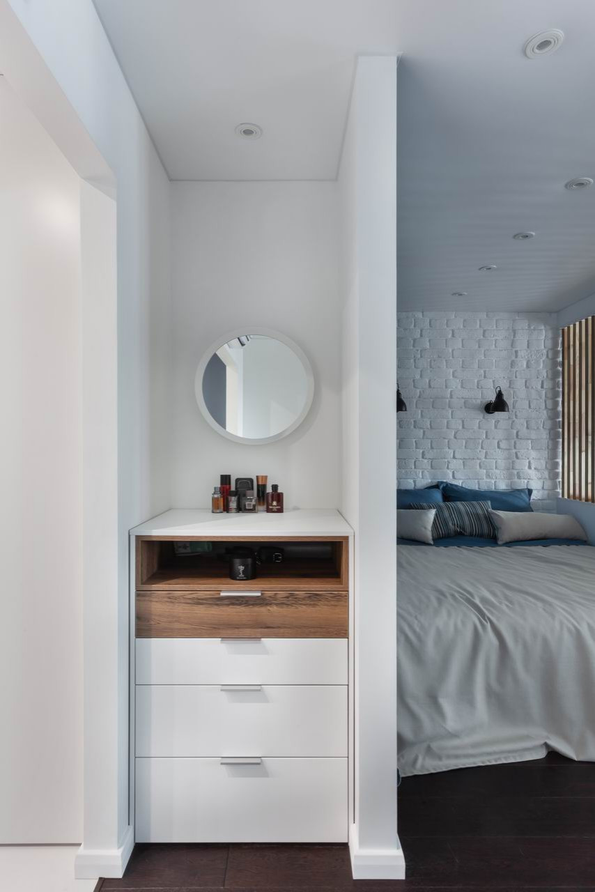 ЖК Малевич. Ремонт квартиры-студии в современном стиле в Екатеринбурге.