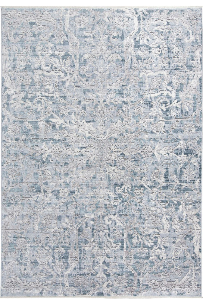 Feizy Cecily 3574F Cecily Luxury Rug 7'10"x10' Teal, Gray Rug