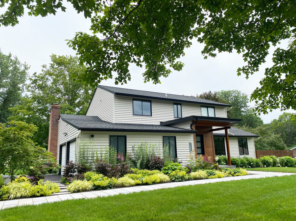 Manlius Family home Modern Landscape New York by A J Miller