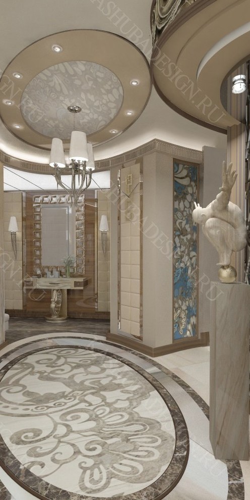 квартира с современным интерьером