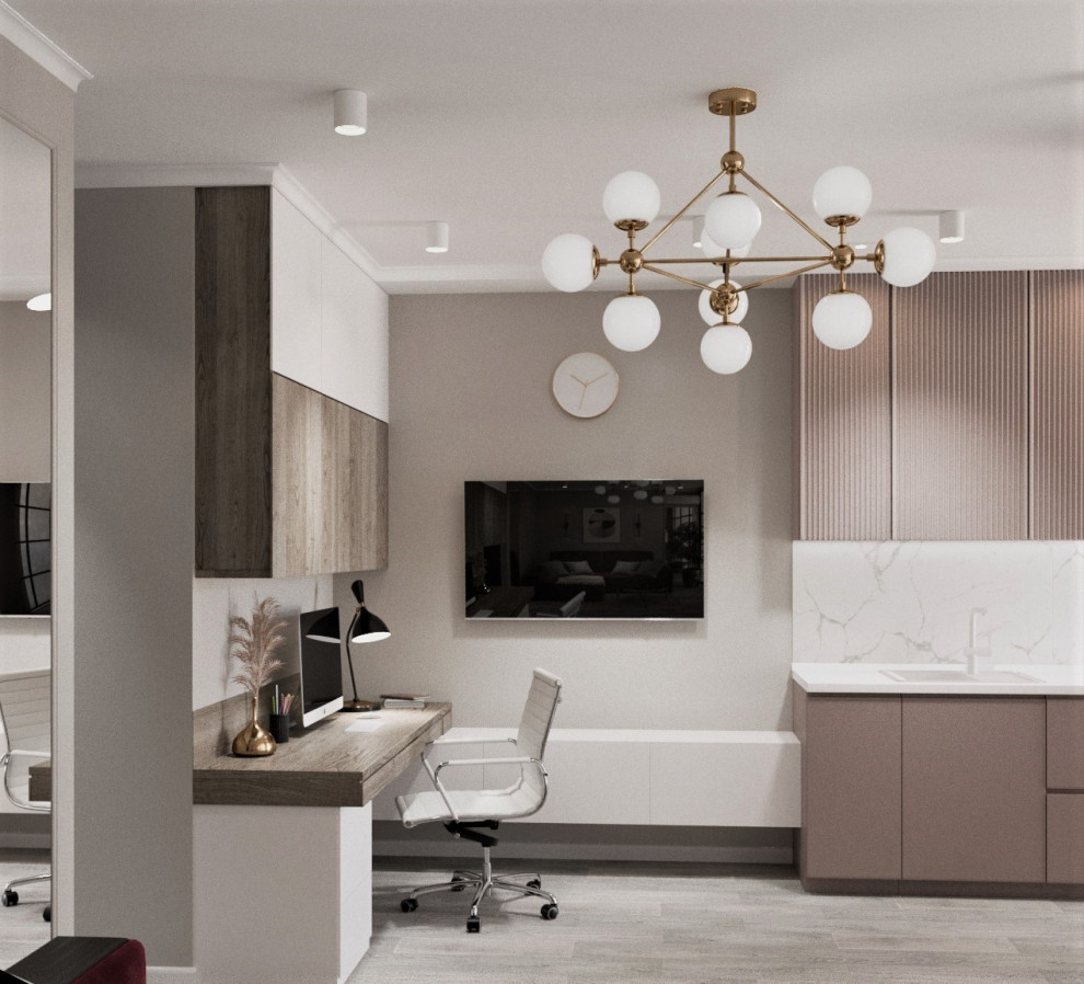 Дизайн 1-комнатной квартиры