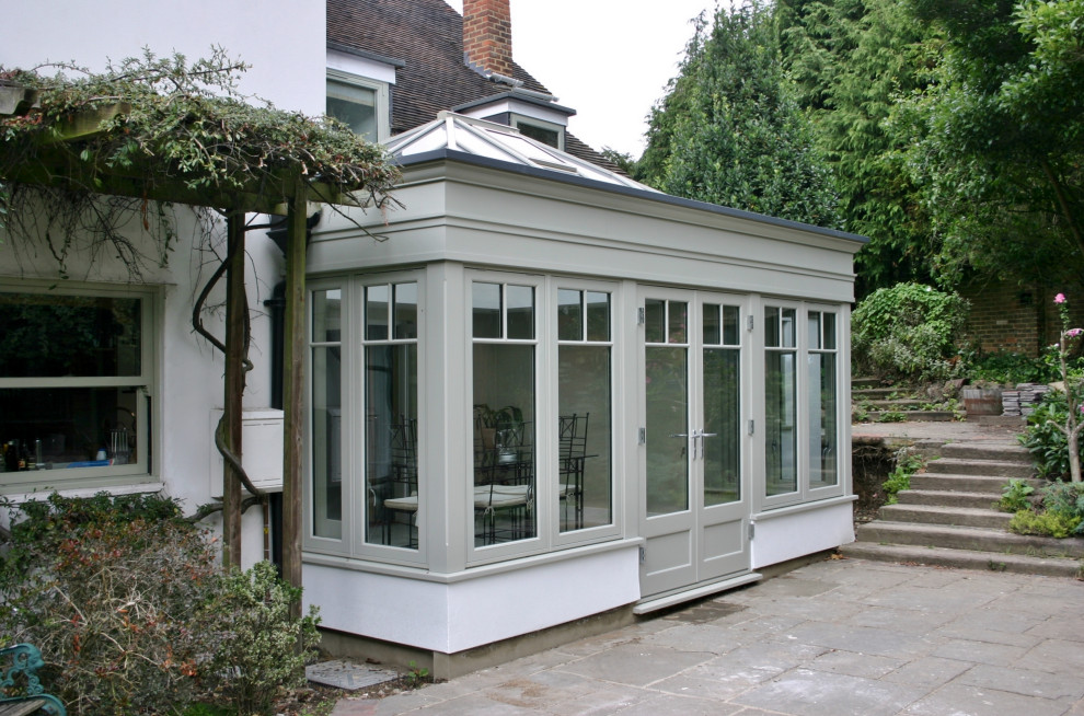 Traditional orangery , finished