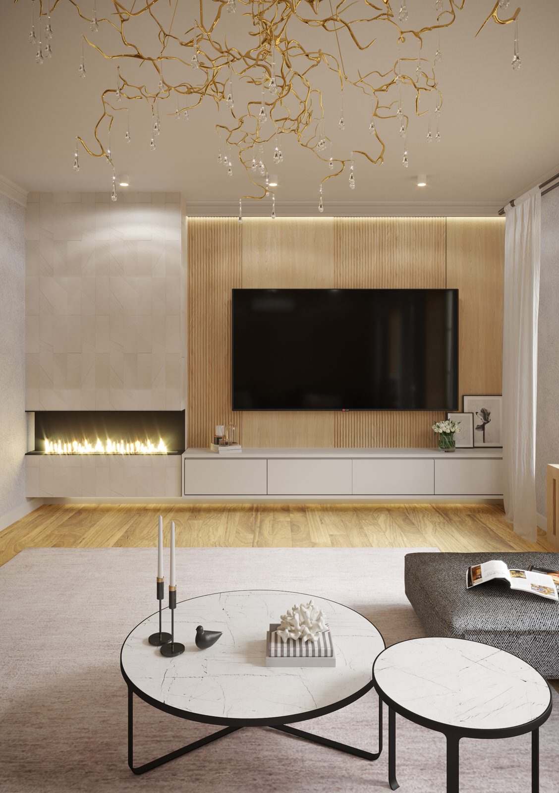 Гостиная 30 кв.м.