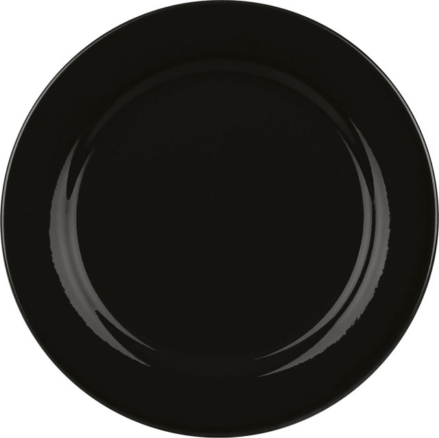Fun Factory Salad Plates, Set of 4, Black