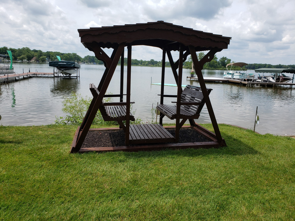 Irish Hills MI - Lake House Deck & Hill Side Steps