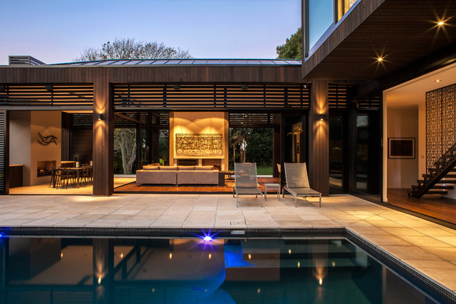 Godden Crescent contemporary-uteplats