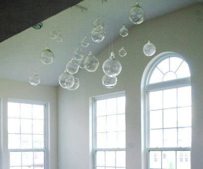 Hanging Glass Balls From Ceiling