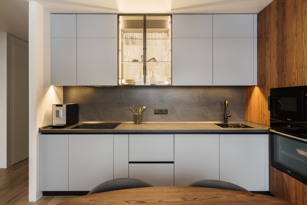 Мебель по дизайн проекту в квартиру ЖК Подкова на Родионова