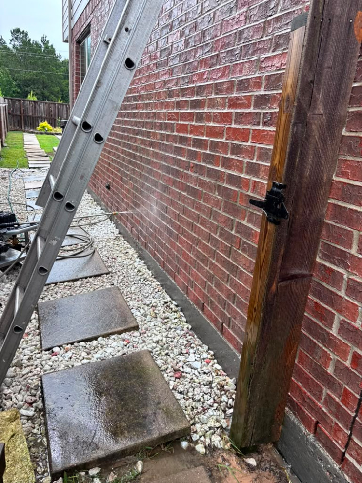 Exterior Pressure wash after
