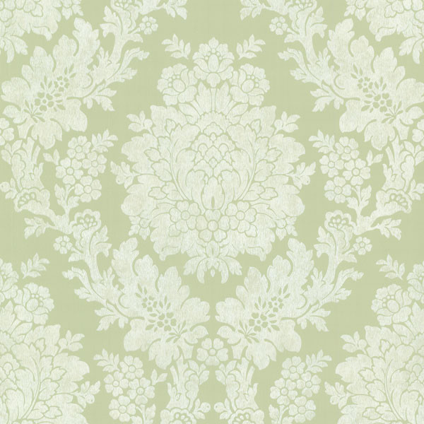 Damask Wall Paper liza green roselle damask wallpaper - traditional - wallpaper - Damask Wall Paper liza green roselle damask wallpaper - traditional - wallpaper -
