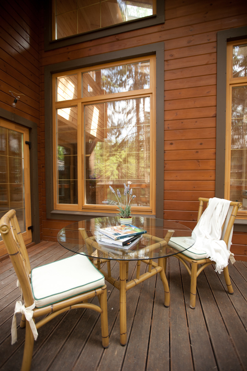 Терраса и дом