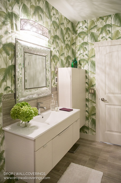 konzept badezimmer: Badezimmer Jungle