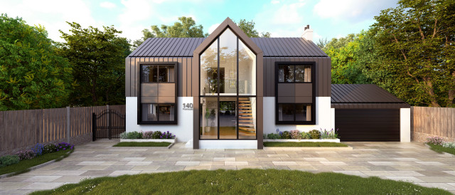 Foxhouse trendy-hus-og-facade