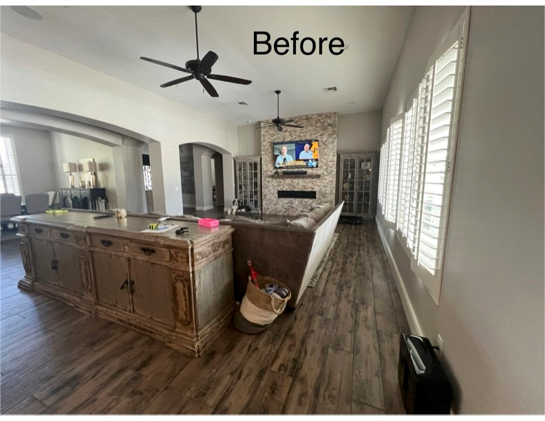 Gilbert before/after photos