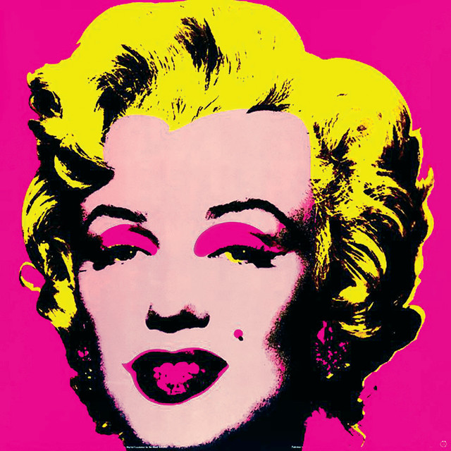 Andy Warhol, Marilyn Pink, Lg, 1990, Artwork