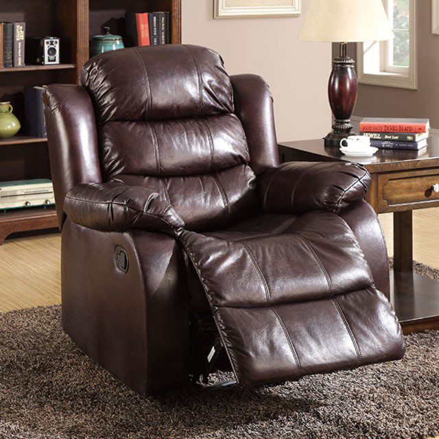 Berkshire Rustic Brown Recliner Contemporary Recliner Chairs by