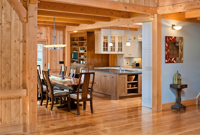 Natural White Oak Kitchen Wood Flooring - Traditional - Kitchen